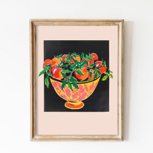 Tranh treo tường, tranh nhà bếp cổ điển trang trí, Retro Wall Art Tomato art print, Riso Kitchen Print, Trendy Wall Art, Dorm Room Decor, Aesthetic Tomatoes, Print, Vegetable Poster