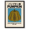 Tranh treo tường, tranh phong cảnh trang trí, Pumpkin Print, Japanese Art Poster, Wall Art Decor, Osaka District Gallery Print, Gift