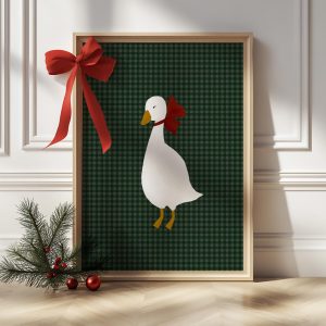 Tranh treo tường, tranh Giáng sinh phong cảnh trang trí, Kids Festive Holiday Prints Cottagecore Holiday Print Nursery Holiday Decor Vintage Style Christmas Wall Art Trendy Holiday Decor Kids Room