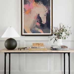 Tranh treo tường, tranh trang trí, năm mới, Ngựa cổ điển châu Âu phong cách cổ điển – trang trí phòng khách
