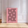 Tranh treo tường, tranh hiện đại trang trí, Bauhaus Pink Art Print, Bauhaus Print, Wall Decor, Wall Art, Mid Century Art Print