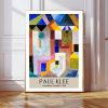 Tranh treo tường, tranh hoa trang trí, Paul Klee Flower Art Print, Klee Art Print, Flower Art Print, Paul Klee Print 5