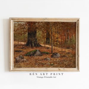 Tranh treo tường Fall Landscape Wall Art  Autumn Landscape