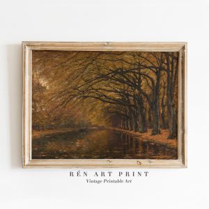 Tranh treo tường Fall Landscape Wall Art  Autumn Landscape
