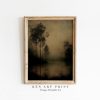 Tranh treo tường Moody Landscape Printable Wall Art  Dark Rustic