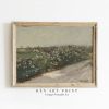 Tranh treo tường Vintage Landscape Painting Digital Print  Antique Summer