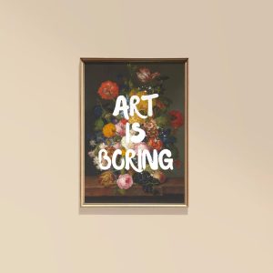 Tranh treo tường Altered Painting, Altered Vintage Painting, Portrait Painting Detail,Printable Art
