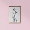 Tranh treo tường Altered Painting, Altered Vintage Painting, Portrait Painting Detail,Printable Art