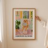 Tranh treo tường Golden Doodle Lover Poster– Trendy Toilet Wall Art, Colorful doodie Print, Funky Aesthetic Bathroom decor